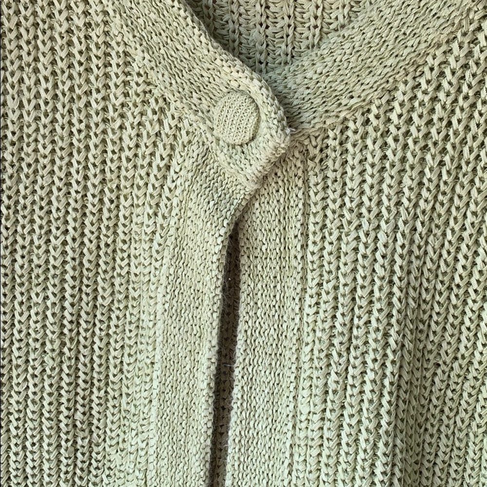 Lime green cropped sweater - Picture 2 of 3